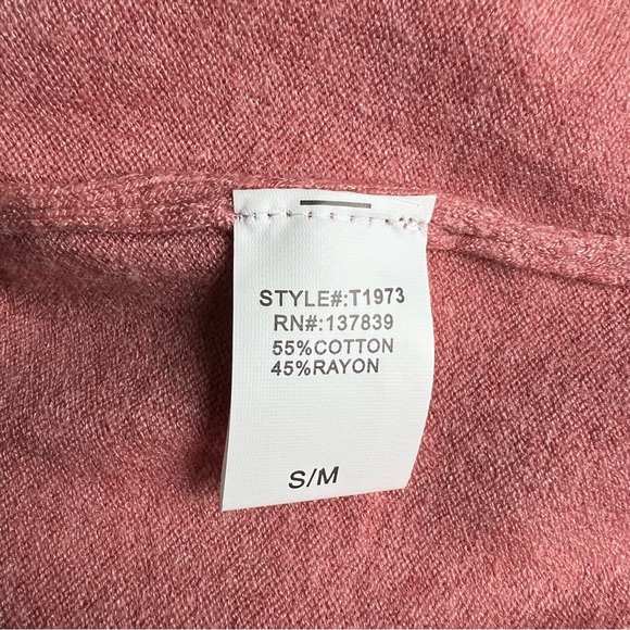 DREAMERS Cotton Blend Tunic Sweater S/M - Picture 9 of 9